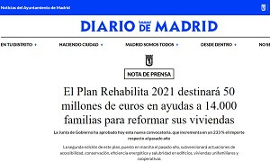 diario de madrid informa ayudas plan rehabilitacion comunidad de madrid